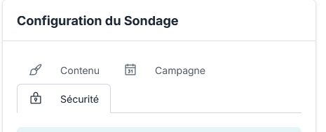 Onglets AVANT